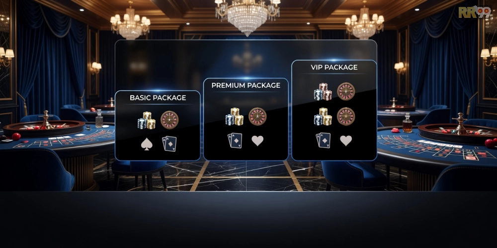 Bảng giá chi tiết các gói chơi live casino rr99 cập nhật năm 2025